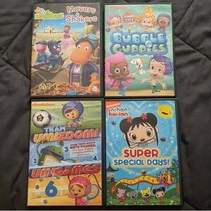 kids dvds lot of 4